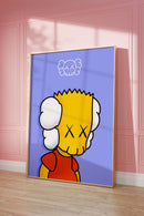Póster Personaje Cabeza de Caricatura · Idea de Regalo · Inspirado en Estilo Pop Art · Figura de Arte Callejero · Decoración de Pared Moderna · Impresión sin Marco