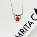 Collar Aromático de Plata de Ley del Zodiaco - Libra Sep - Oct | Regalo de Cumpleaños Perfecto | Energía y Curación | Difunde sobre la Marcha