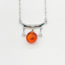 Collar Aromático de Plata de Ley del Zodiaco - Libra Sep - Oct | Regalo de Cumpleaños Perfecto | Energía y Curación | Difunde sobre la Marcha