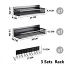 Estante Magnético para Especias de Cocina Metal Organizador Heladera