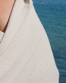 DIAMANT Hammam Towel, Beach Towel, Pestemal - Beige-1