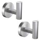 Ganchos Para Toallas De Baño Acero Inoxidable Montaje Pared