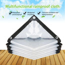 Película plástica transparente de protección para jardinería