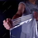 Película plástica transparente de protección para jardinería