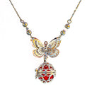 Collar aromático de mariposa | Energía y sanación | Difusión de aromas dondequiera que vayas | Regalo de cumpleaños