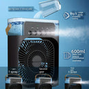 Humidificador Ventilador Portátil Pequeño Acondicionador de Aire del Hogar