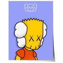 Póster Personaje Cabeza de Caricatura · Idea de Regalo · Inspirado en Estilo Pop Art · Figura de Arte Callejero · Decoración de Pared Moderna · Impresión sin Marco